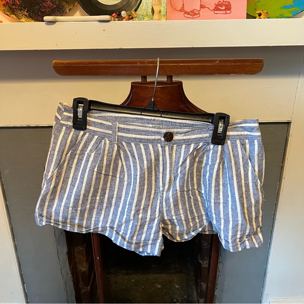 Forever 21 striped shorts!